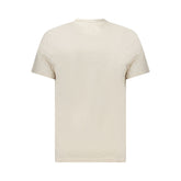 Tommy Hilfiger Beige Cotton Men T-Shirt